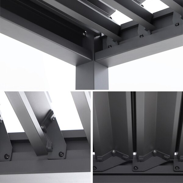 PERGOLA velikost: 583,4/238/296 cm Gardenson - Online Only zastínění, Online Only
