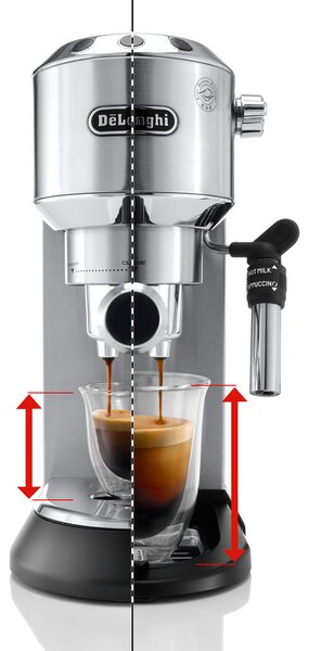 De'Longhi EC 685.M Pákové espresso, stříbrná