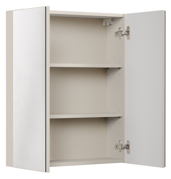 Zrcadlová skříňka UNI Cashmere UN-84-60-2D | 60 cm