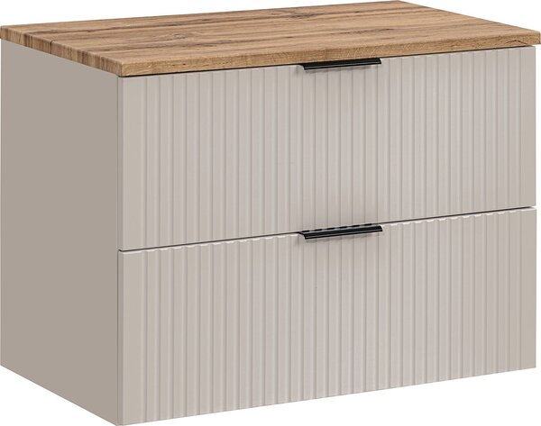 Sada skříňka Comad Adel Cashmere ADEL CASHMERE 82-80-2S, deska na skříňku Comad Adel Oak BLAT UN. 89-80-B WOTAN