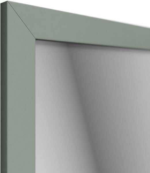 Styler Kiruna zrcadlo 47x127 cm obdélníkový zelená LU-12438