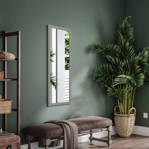 Styler Kiruna zrcadlo 47x127 cm obdélníkový zelená LU-12438