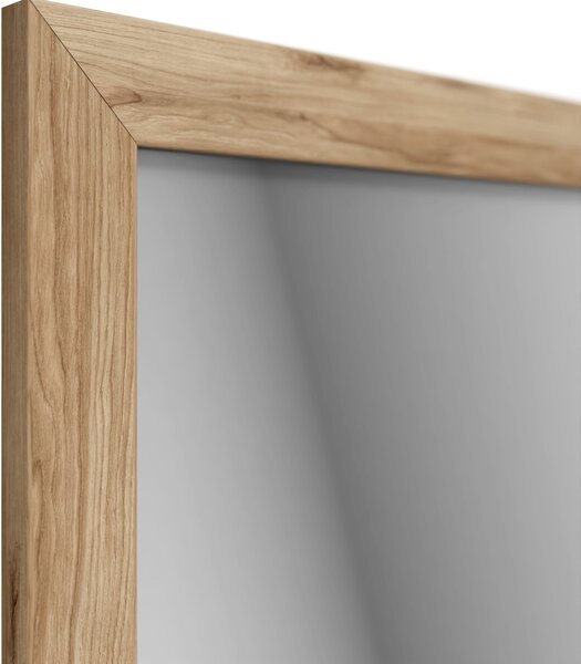 Styler Kiruna zrcadlo 47x127 cm obdélníkový dřevo LU-12439