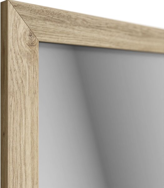 Styler Kiruna zrcadlo 47x127 cm obdélníkový dřevo LU-12443