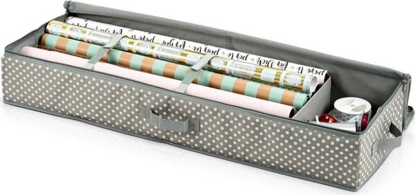 Zeller Present Organizér na balící papír a potřeby, úložný box na zip, GIFTWRAP