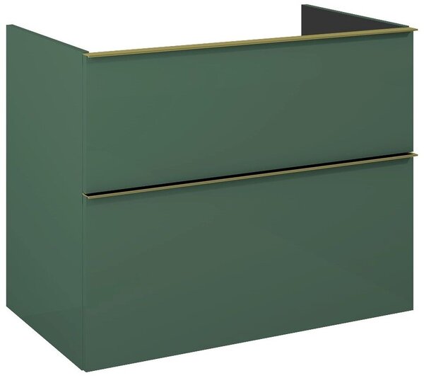 Elita Look skříňka 80x44.9x63.5 cm závěsná pod umyvadlo zelená 168566