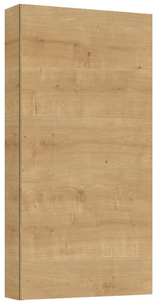 Roca Extra skříňka 40x12.6x80 cm boční závěsná dub A857957464