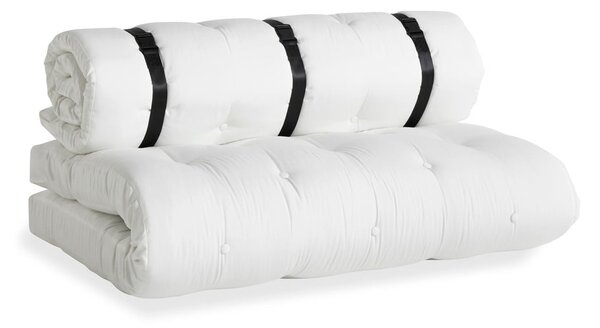 Bílá rozkládací pohovka vhodná do exteriéru Karup Design Design OUT™ Buckle Up White