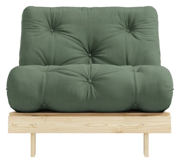 Variabilní křeslo Karup Design Roots Raw/Olive Green