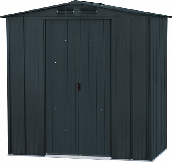 DURAMAX Riverton Top Zahradní Domek 25 M² + Podlahové Profily Antracit 50013