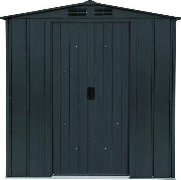 DURAMAX Riverton Top Zahradní Domek 25 M² + Podlahové Profily Antracit 50013