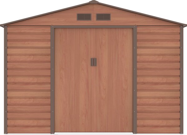 Zahradní domek G21 GAH 706 - 277 x 255 cm, hnědý