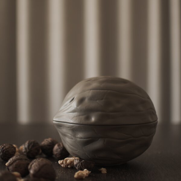 DBKD Keramická dóza Walnut - Shiny Mole DK321