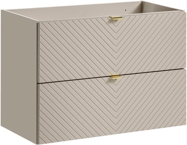 Comad Viva Cashmere skříňka 80x39x57 cm pod umyvadlo závěsná béžová VIVA CASHMERE 82-80-2S