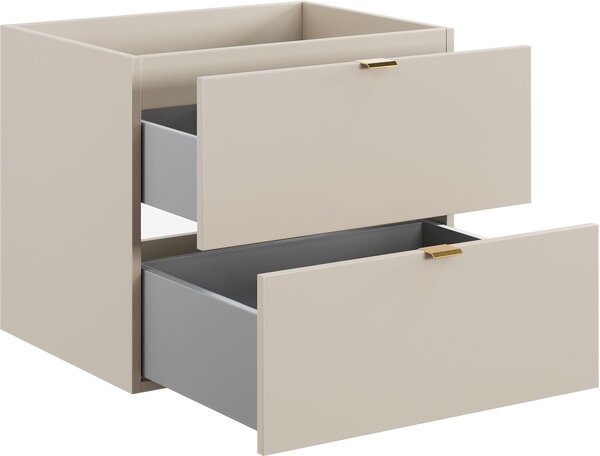 Comad Dalia Cashmere skříňka 60x46x50 cm pod umyvadlo závěsná béžová DALIA CASHMERE 82-60-46-2S