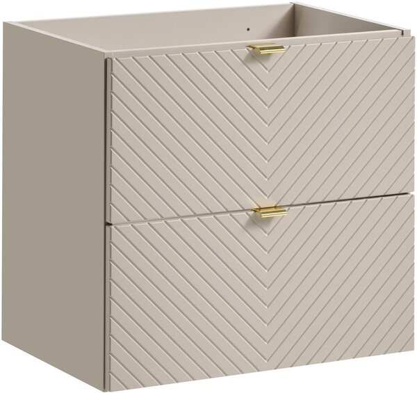 Comad Viva Cashmere skříňka 60x39x57 cm pod umyvadlo závěsná béžová VIVA CASHMERE 82-60-2S