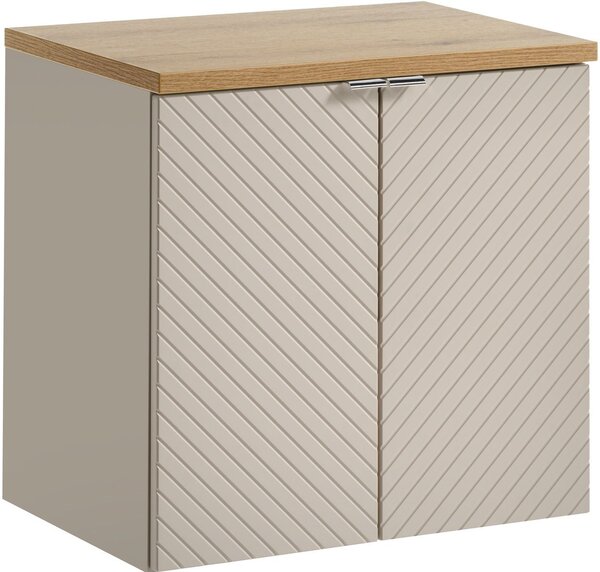 Sada skříňka Comad Viva Cashmere VIVA CASHMERE 82-60-2D, deska Comad Nova Oak NOVA OAK A 89-60