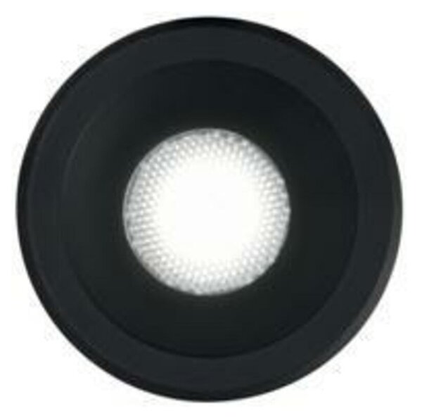 LED Zápustné schodišťové svítidlo Ideal Lux Virus BK BK 244846 3W 210lm 3000K IP20 černé