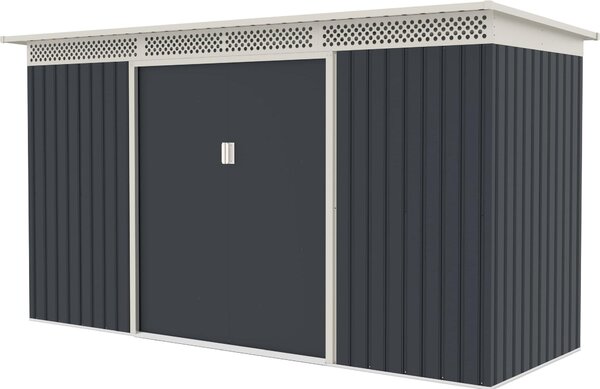 Zahradní domek G21 GRAH 483 - 340 x 142 cm, antracitový