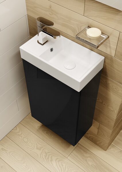 Elita Young Basic umyvadla se skříňkou 40.2 cm černá RE163070003510