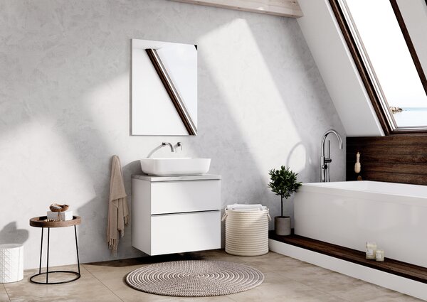 Elita Look skříňka 60x44.9x63.5 cm pod umyvadlo závěsná bílá RE080603025290