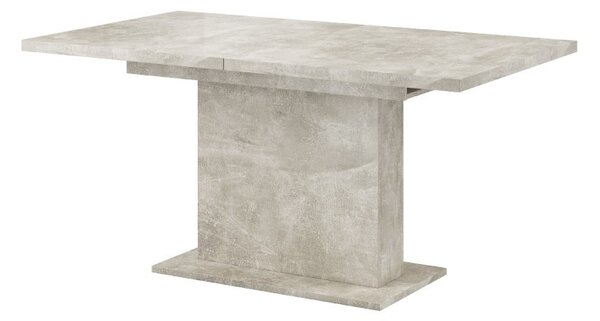 Rozkládací jídelní stůl Gracia (beton) (pro 6 8 osob). Vlastní profesionální přeprava až k Vám domů 1048446