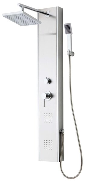 SCHÜTTE Sprchový panel s pákovou baterií TAHITI nerezová ocel