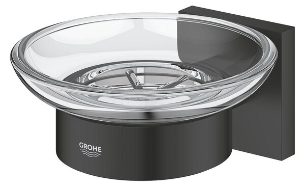 Grohe Start Cube miska na mýdlo Nástěnné černá-průhledná 410962430