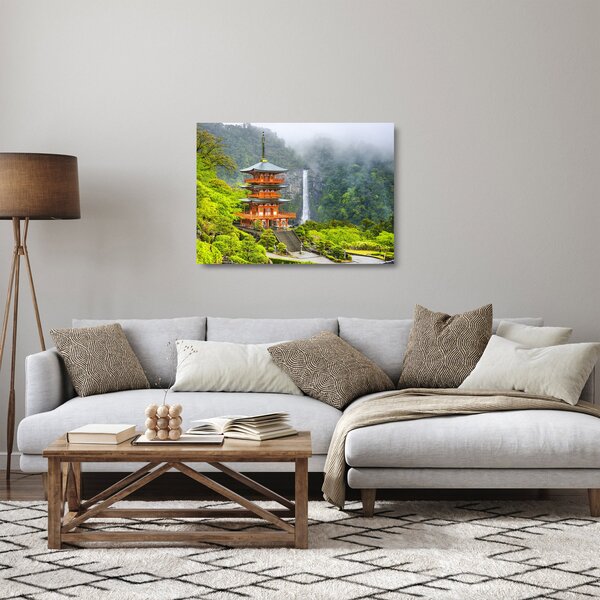 Skleněný obraz - Vodopád Nači (70x50 cm)