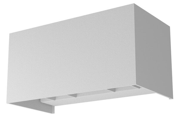 Redo 90300 Vary, bílé venkovní svítidlo s nastavitelným úhlem svícení LED 4x5W 3000K, 20x10cm
