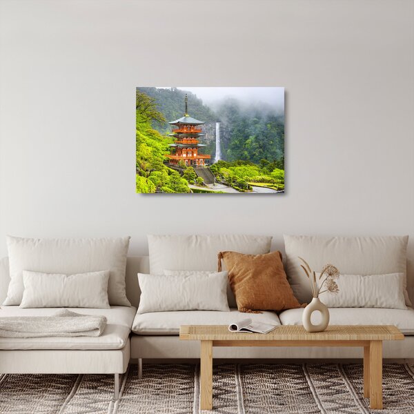 Skleněný obraz - Vodopád Nači (70x50 cm)
