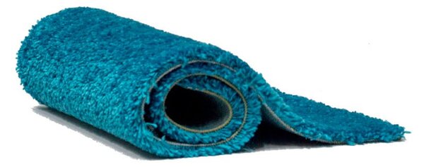 Modrý koberec Universal Aqua Liso, 57 x 110 cm