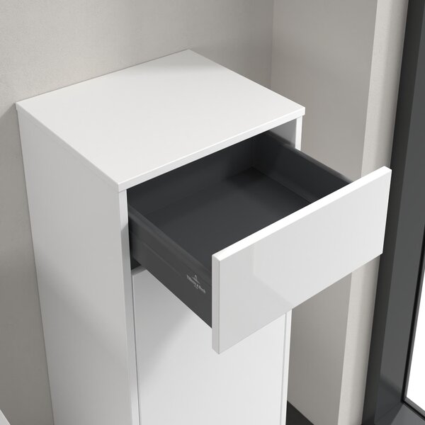 Villeroy & Boch Finero skříňka 40x35x86.6 cm boční závěsná bílá C53101DH