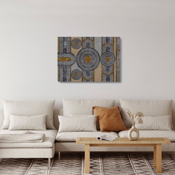 Skleněný obraz - Dekorativní vzory (70x50 cm)