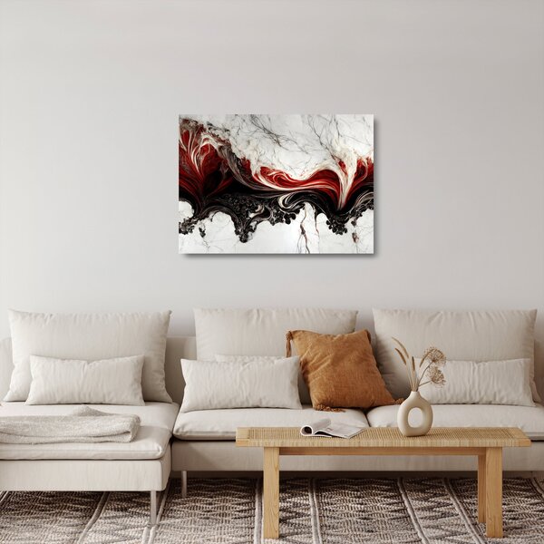 Skleněný obraz - Moderní abstrakce (70x50 cm)
