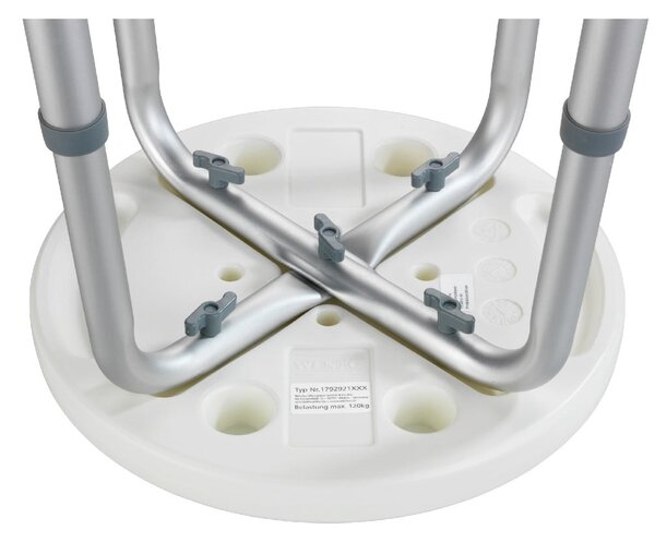 Stolička do vany či sprchy Wenko Bath/Shower Stool, 45 x 45 cm