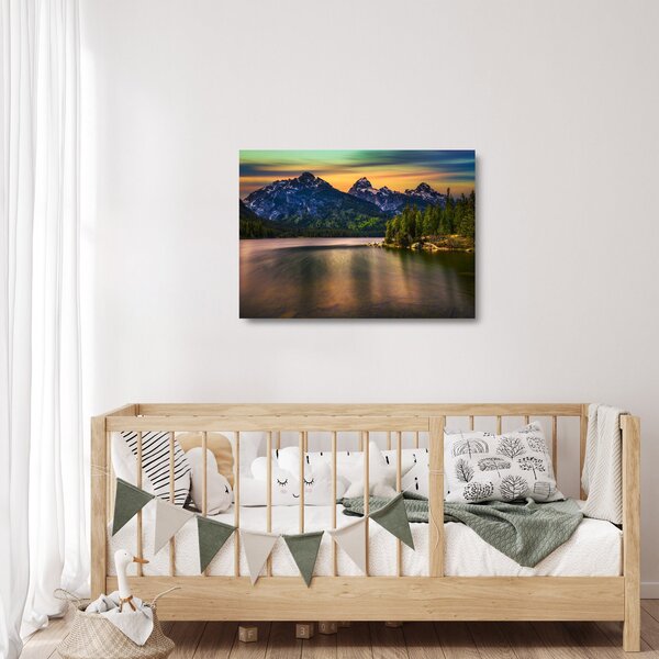 Skleněný obraz - Národní park Grand Teton (70x50 cm)