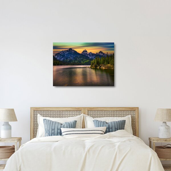 Skleněný obraz - Národní park Grand Teton (70x50 cm)