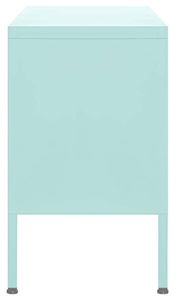 TV skříňka mátová 105 x 35 x 50 cm ocel 336230