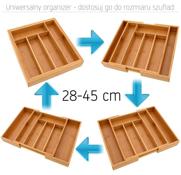 Tutumi Výsuvný organizér zásuvek