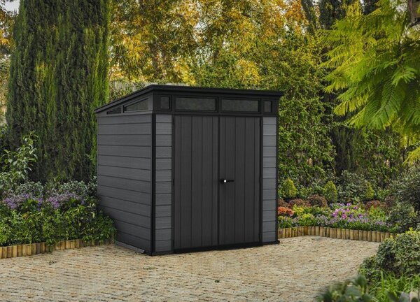KETER Cortina Zahradní Domek 7X7 216 X 226 X 218 cm Šedá/Antracit 255044