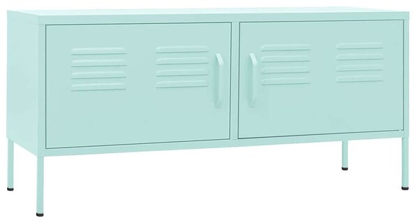 TV skříňka mátová 105 x 35 x 50 cm ocel 336230