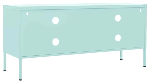 TV skříňka mátová 105 x 35 x 50 cm ocel 336230