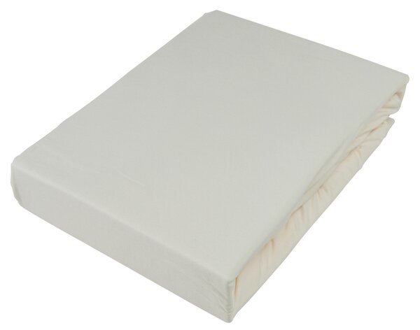 BOXSPRINGOVÉ PROSTĚRADLO, žerzej, ecru, 180/220 cm Novel - Prostěradla