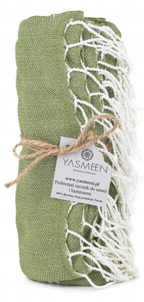 Yasmeen Olivový ručník do Hammamu - Peshtemal