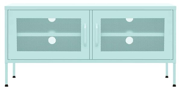 TV skříňka mátová 105 x 35 x 50 cm ocel 336239