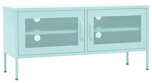 TV skříňka mátová 105 x 35 x 50 cm ocel 336239