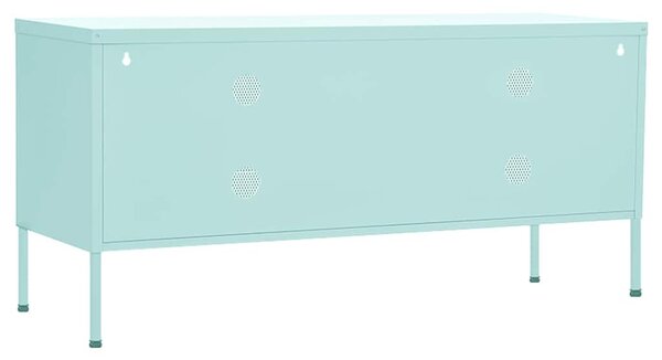 TV skříňka mátová 105 x 35 x 50 cm ocel 336239