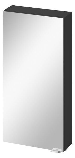 Cersanit Larga skříňka 40x14.3x80 cm se zrcadlem antracitová S164-033