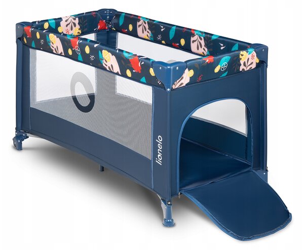 Cestovní postýlka Lionelo Stefi Blue Navy
